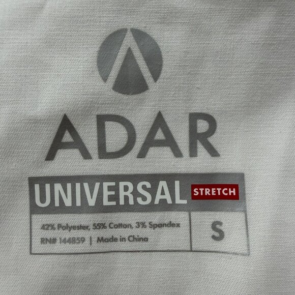 Adar Universal Stretch Women’s White Lab Coat – Size Small - Picture 7 of 7